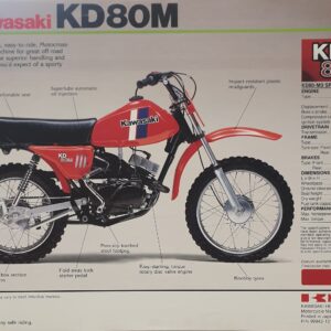 KAWASAKI KD80-M3 SALES BROCHURE