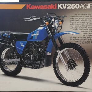 KAWASAKI KV250 AGIBIKE SALES BROCHURE
