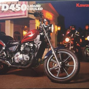 KAWASAKI 1984 EN450-A1 LTD SALES BROCHURE