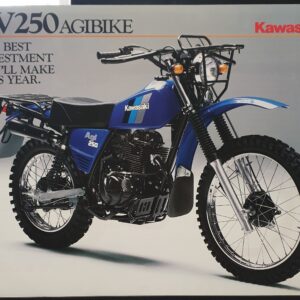 KAWASAKI 1984 KV250-A2 AGIBIKE SALES BROCHURE