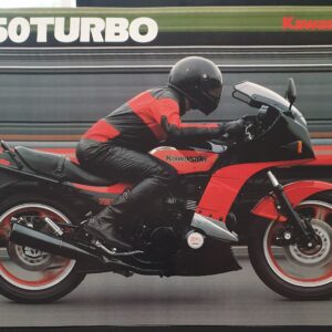 KAWASAKI 1984 GPz750 TURBO ZX750-E2 SALES BOOKLET
