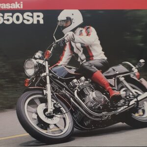 1985 KAWASAKI Z650-D4 SR SALES BROCHURE