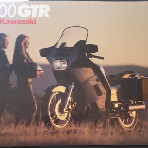 1987 KAWASAKI 1000GTR (ZG1000-A1) SALES BROCHURE