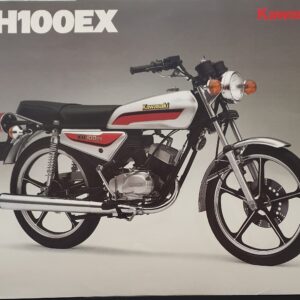 1986 KAWASAKI KH100EX-G6 SALES BROCHURE