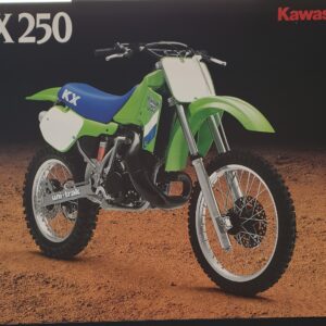 1987 KAWASAKI KX250E SALES BROCHURE