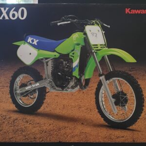 1987 KAWASAKI KX60B SALES BROCHURE