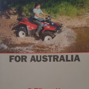 1992 KAWASAKI ALL TERRAIN VEHICLES KLF SALES BROCHURE