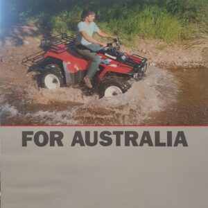 KAWASAKI ALL TERRAIN VEHICLES. TOUGH ENOUGH FOR AUSTRALIA SALES BROCHURE