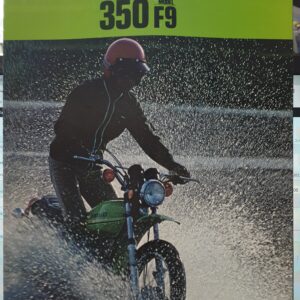 1972 KAWASAKI 350 F9 SALES BROCHURE