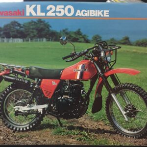 1984 KAWASAKI KL250-B1 SALES BROCHURE