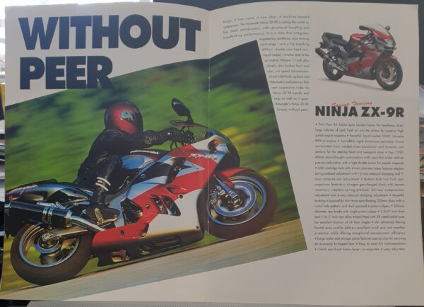 1994 KAWASAKI MODEL GUIDE SALES BOOKLET - zPower Australia