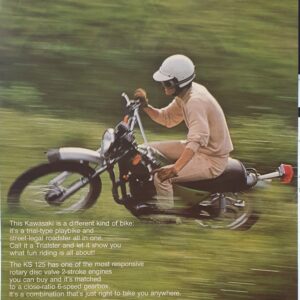 1977 KAWASAKI KS125 SALES BROCHURE