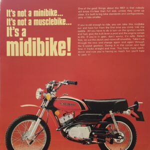 1973 KAWASAKI 90 MC1 SALES BROCHURE