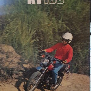 1976 KAWASAKI KV100-A7 SALES BROCHURE