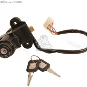27005-5051P Switch Assy Ignition Zx900, Gpz900R, Gpz1100RX, ZZR600/1100