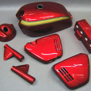 CB750 K0 PAINTED BODY SET (CANDY RUBY RED) YAMIYA